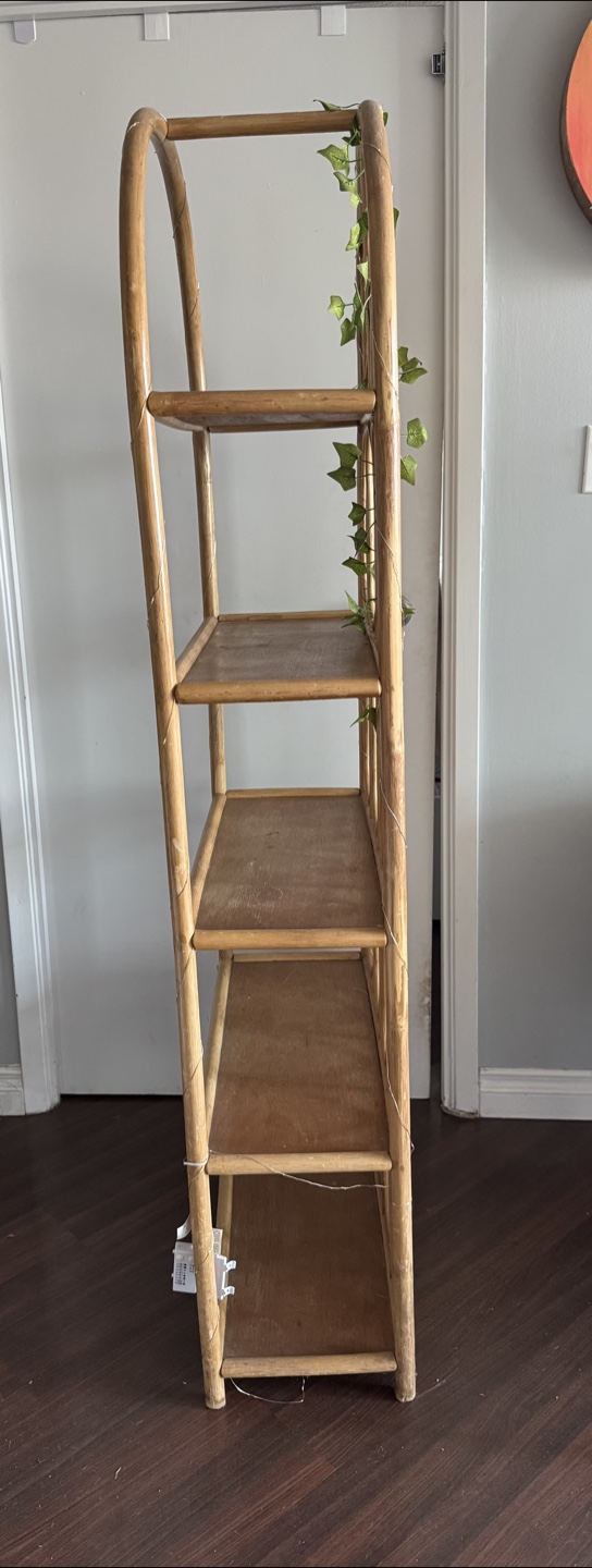Rattan Bookshelf - Boho Chic Style - photo 2