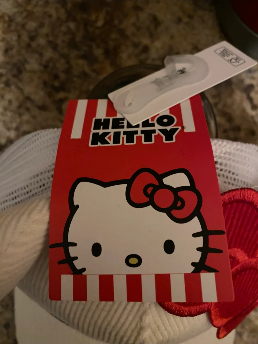 New Hello Kitty Adjustable Baseball Cap image indicator(3)