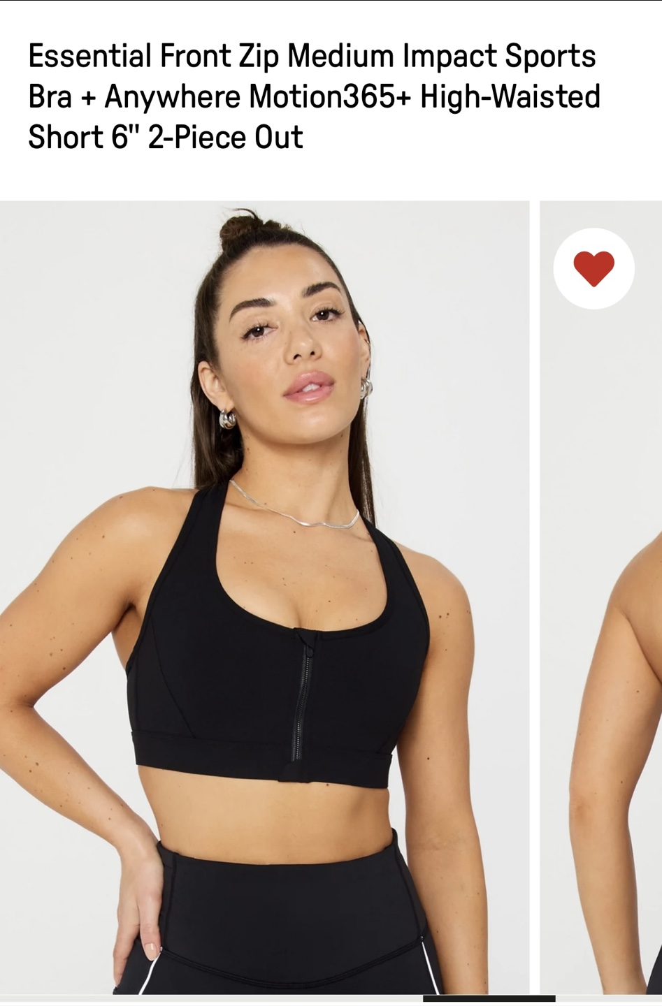 Girlfriend Collective Sports Bra & Shorts Set