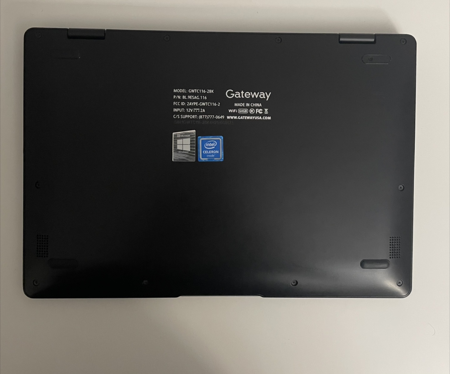Gateway GWTC116-2BK 11.6" Laptop - photo 5