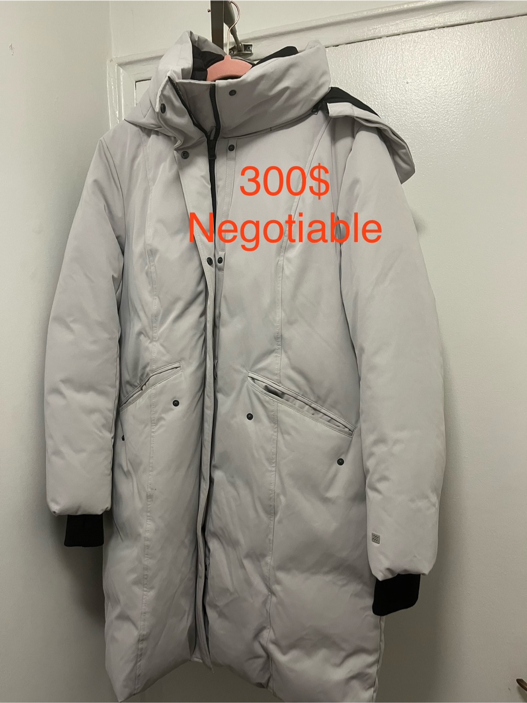SOIA & KYO - Light Grey Winter Coat