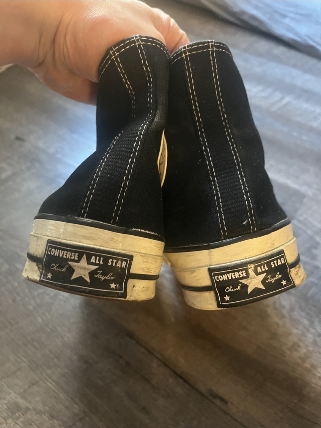 (US9.5)Converse Chuck 70 High Tops - Black - photo 3