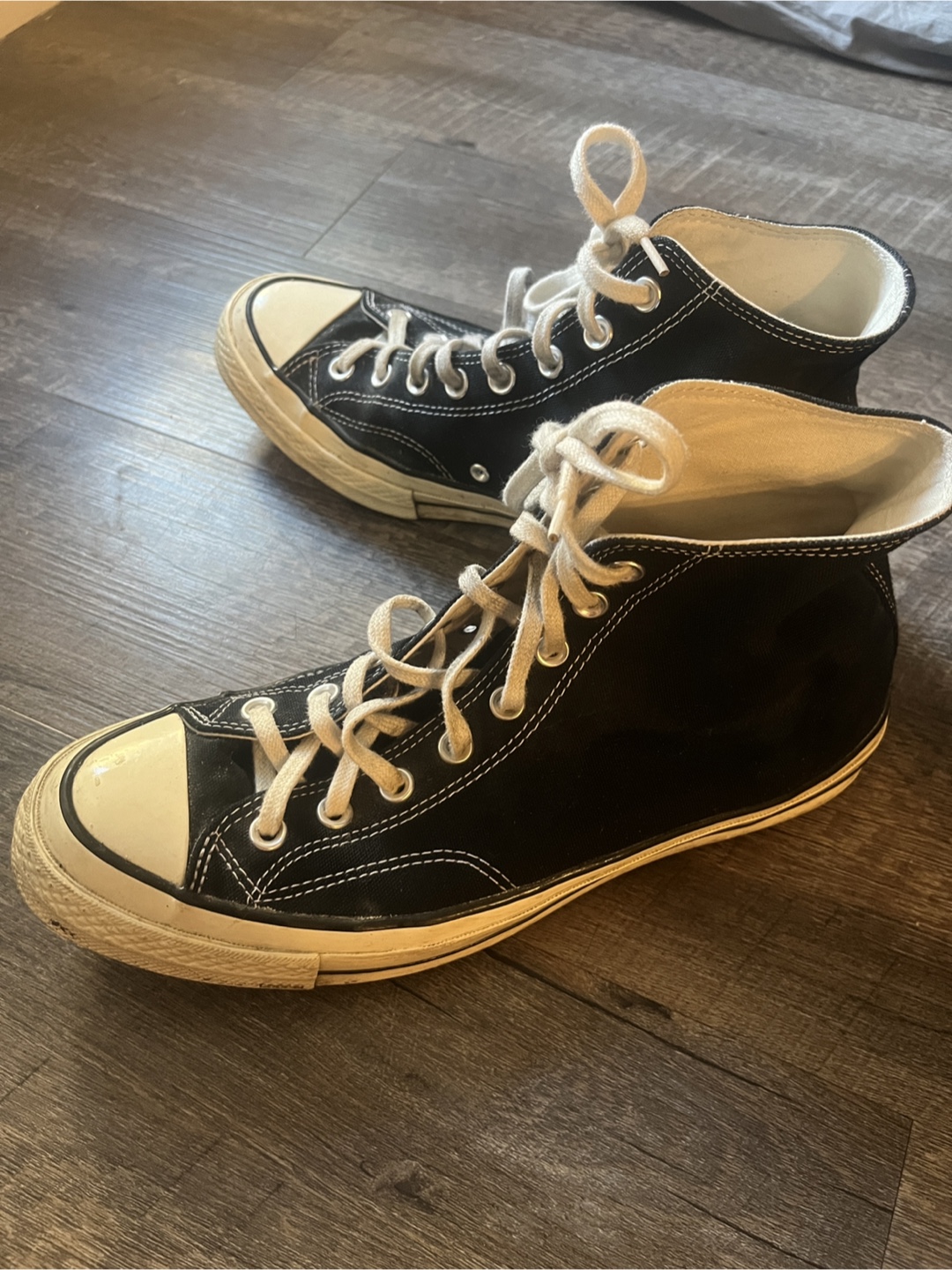 (US9.5)Converse Chuck 70 High Tops - Black
