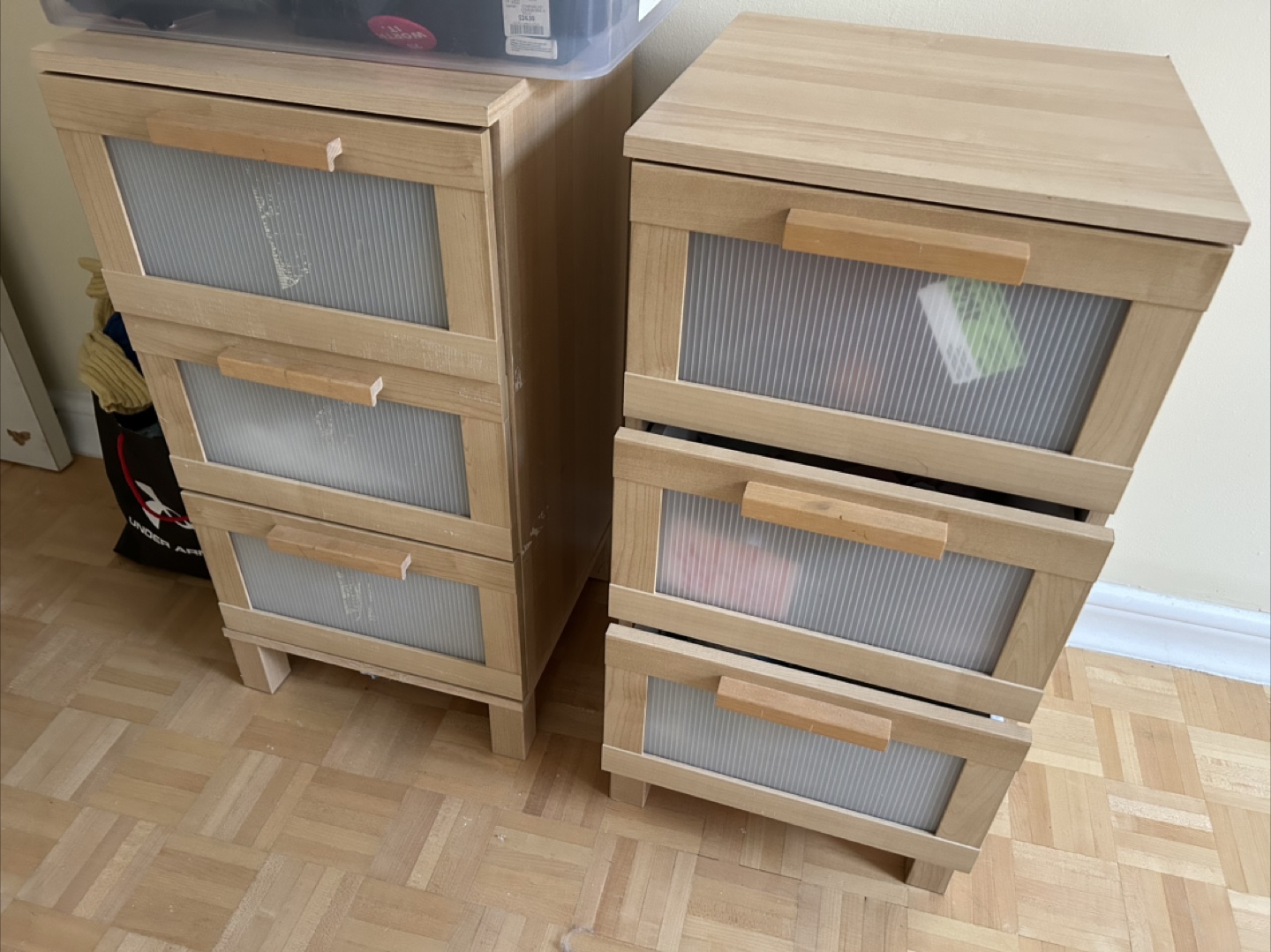 IKEA Rast Nightstand 3-Drawer Chest - photo 2