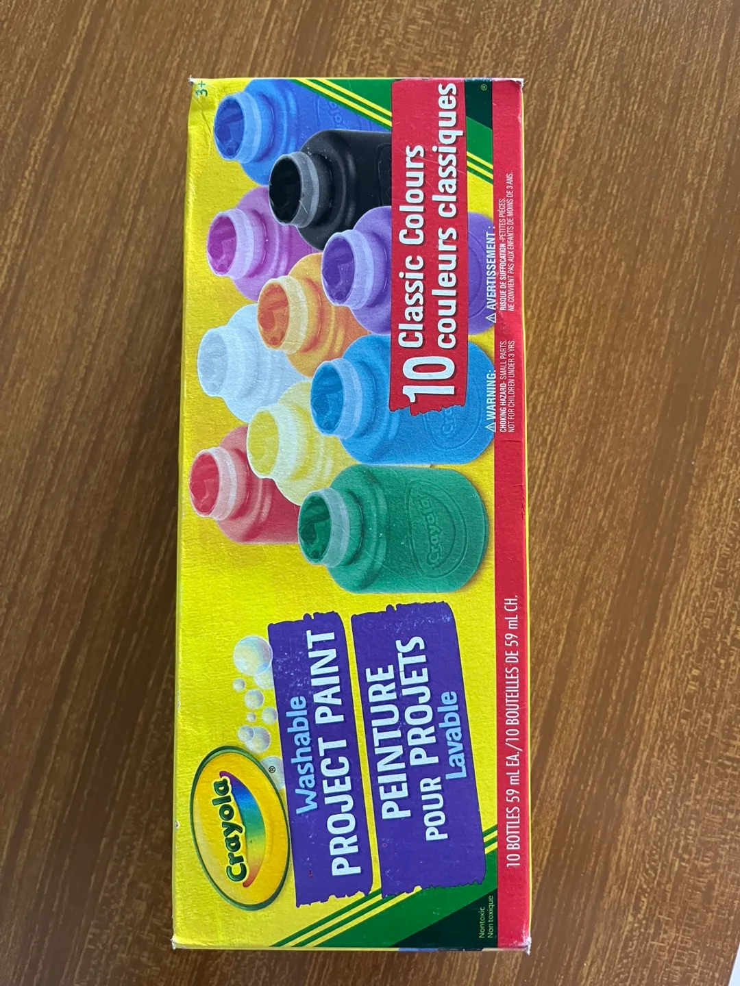 Crayola 10 Classic Colours Washable Project Paint thumbnail