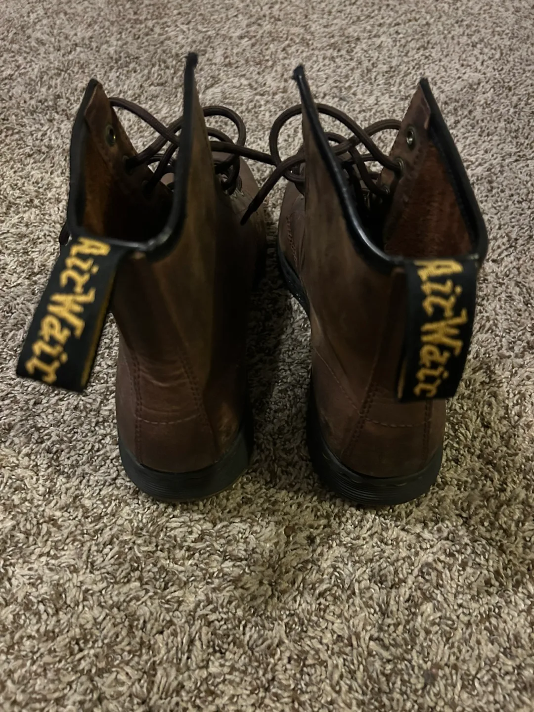 Dr. Martens Brown Leather Boots US Men's 9 image indicator(2)