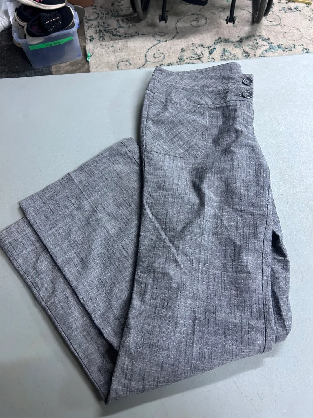 Lysse Grey Dress Pants - Size 8 thumbnail