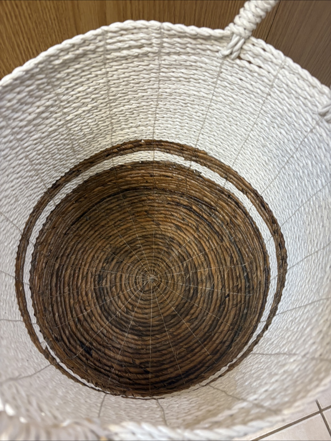 Woven Basket with Handles - photo 2