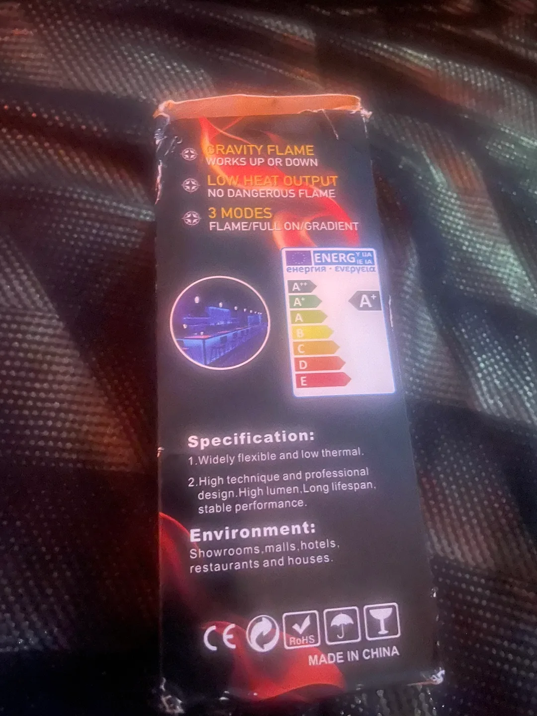 LED Flame Bulb image indicator(3)