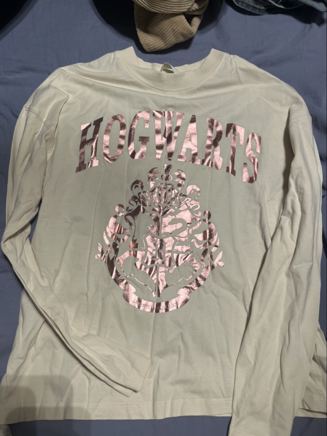 H&M Hogwarts Long Sleeve Shirt - Size 12-14