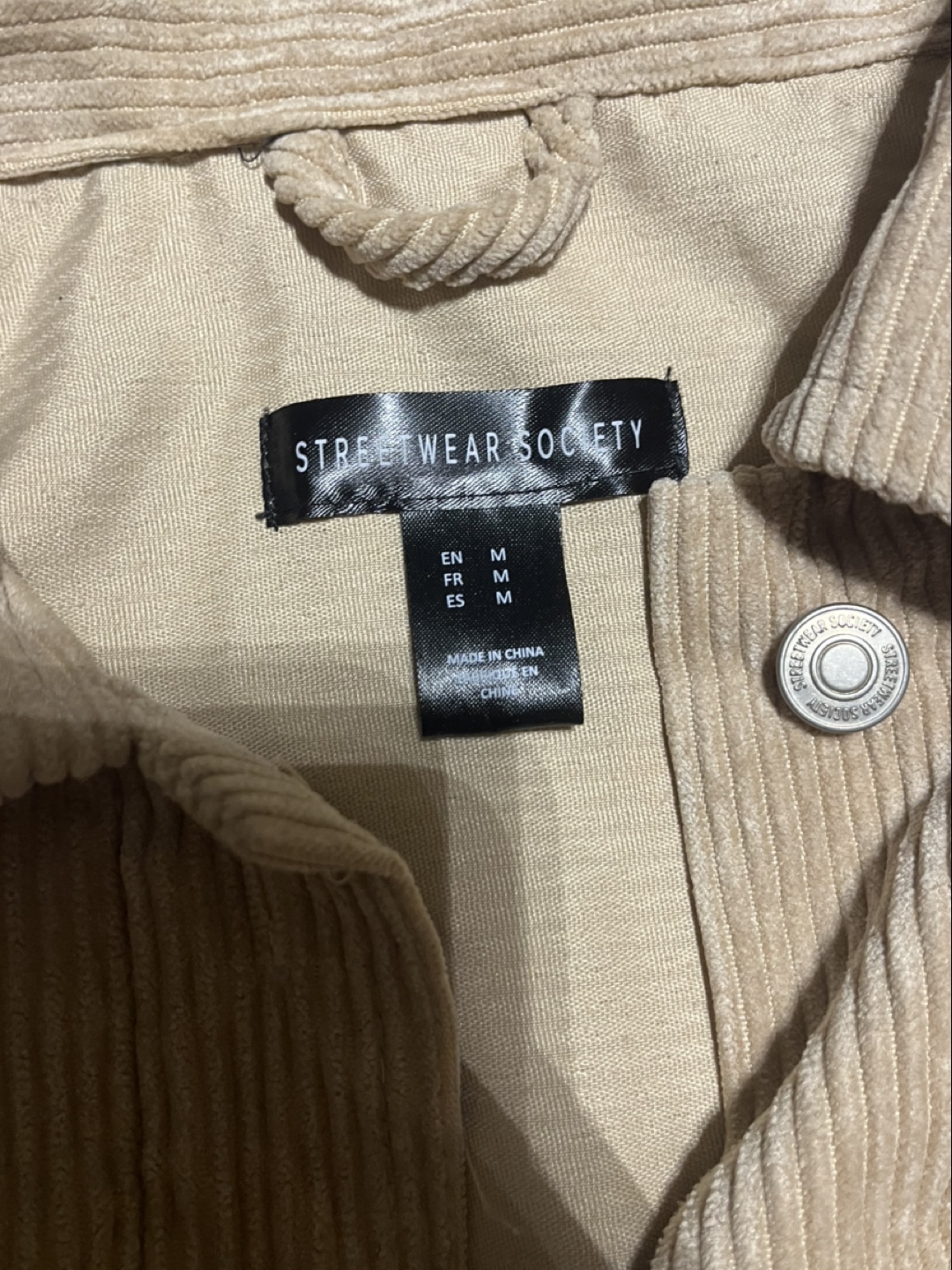 Streetwear Society Corduroy Jacket - photo 2