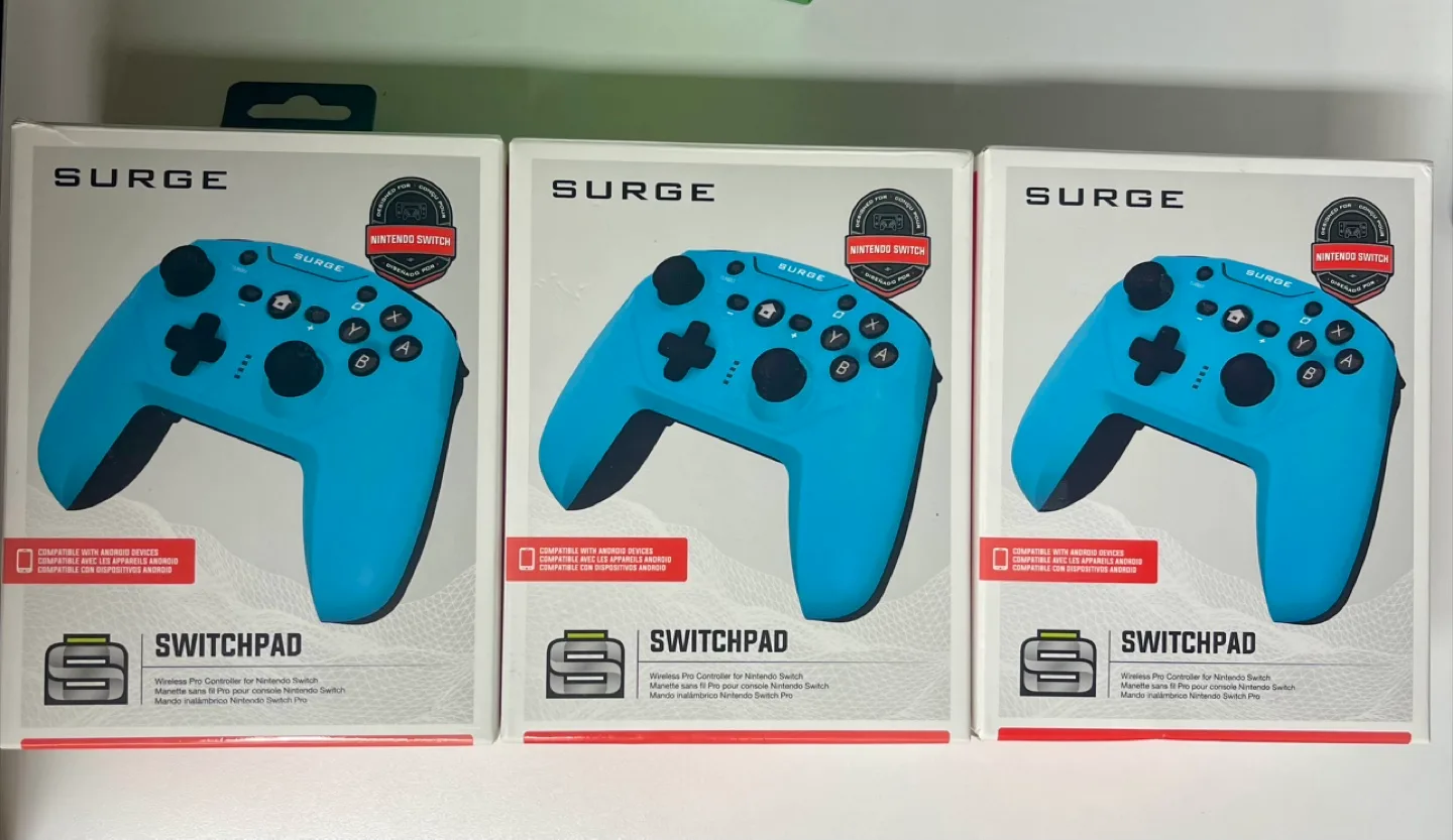 New Surge Switchpad Wireless Pro Controller - Blue 🧡 thumbnail