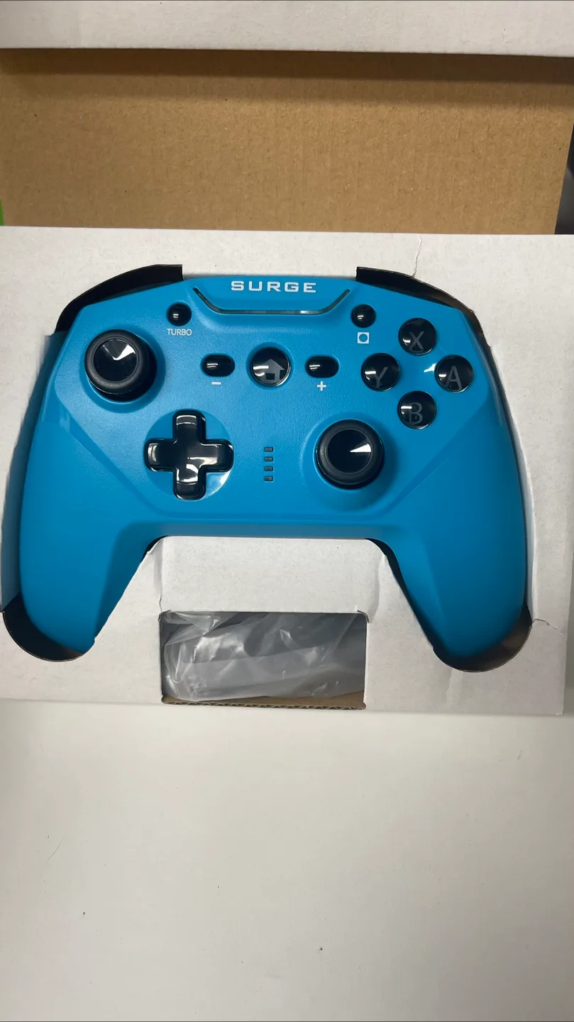 New Surge Switchpad Wireless Pro Controller - Blue 🧡 image indicator(2)