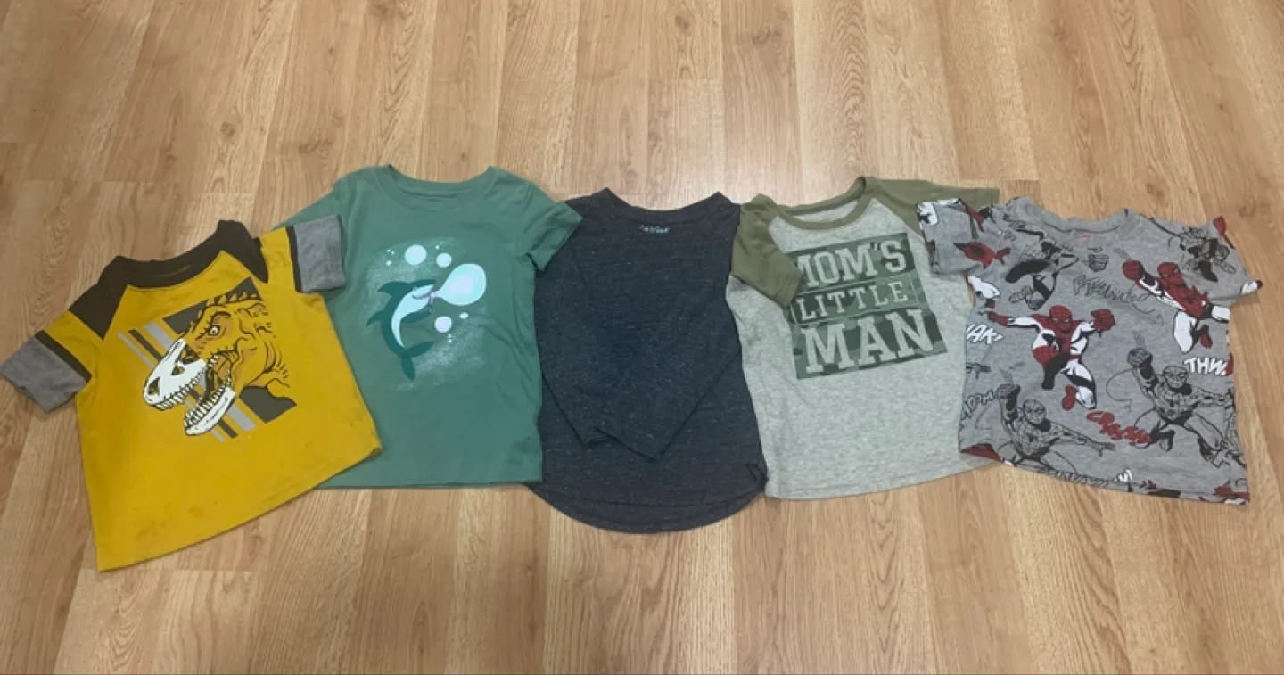Toddler Boys' T-Shirt Bundle 3t🧡 thumbnail