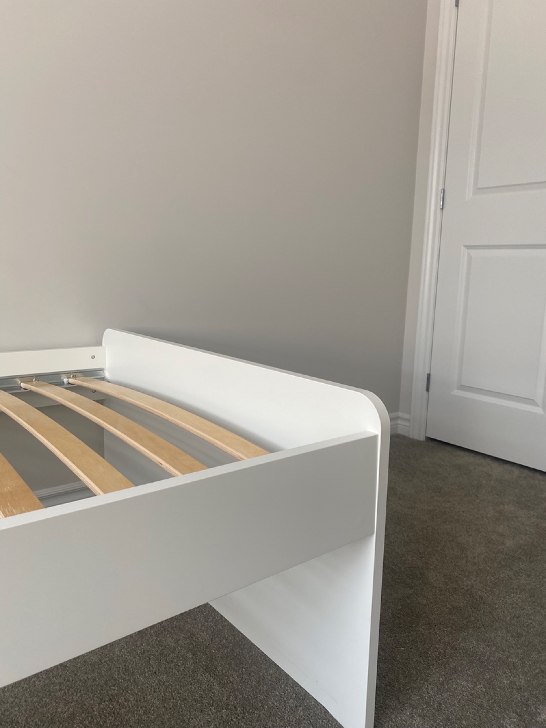 IKEA SLÄKT White Twin Bed Frame - photo 3