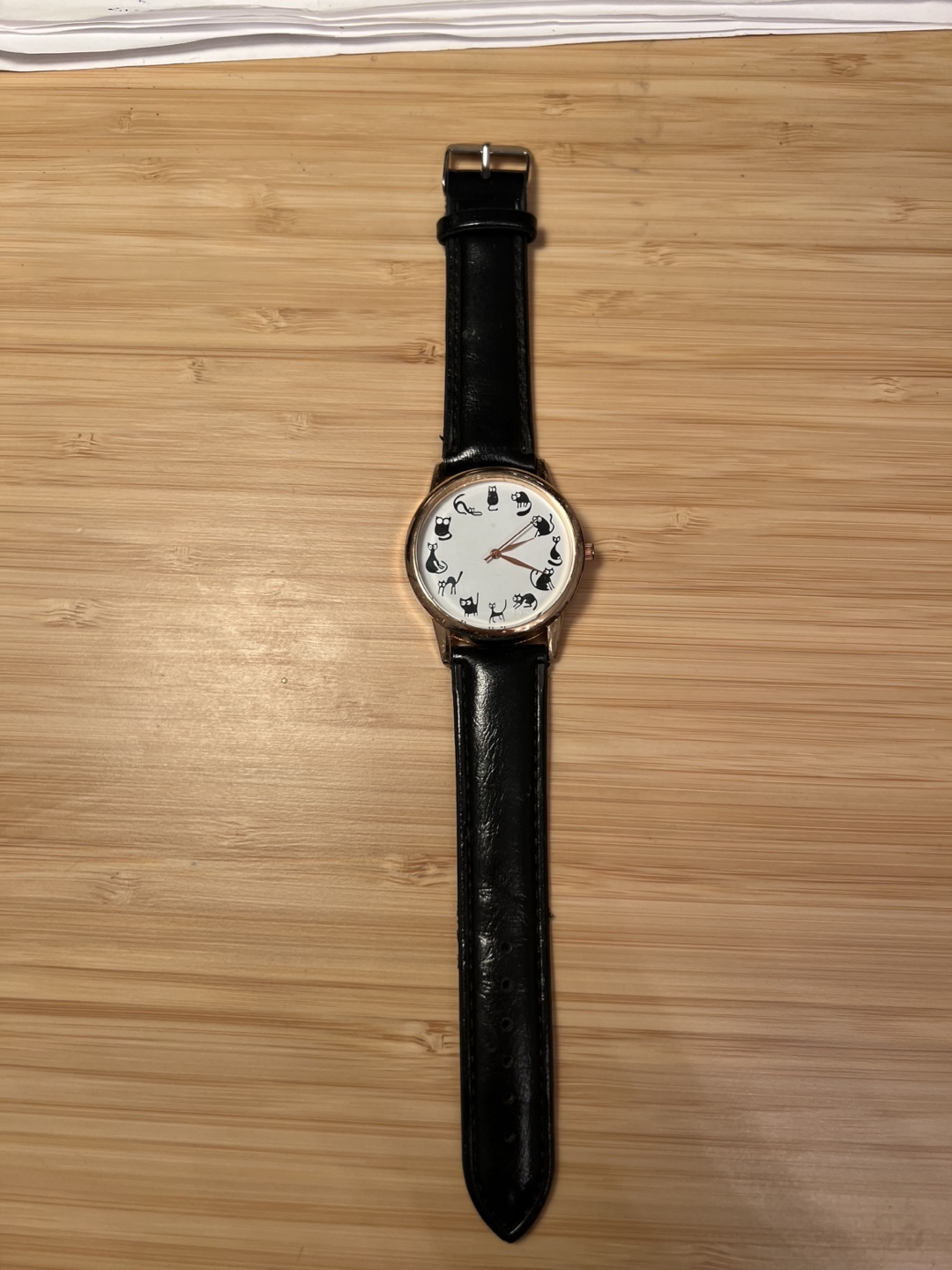 Brand New Cat Watch with Leather Band