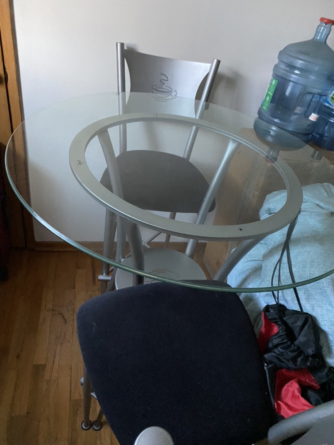 Glass Top Table with 2 Chairs - photo 2