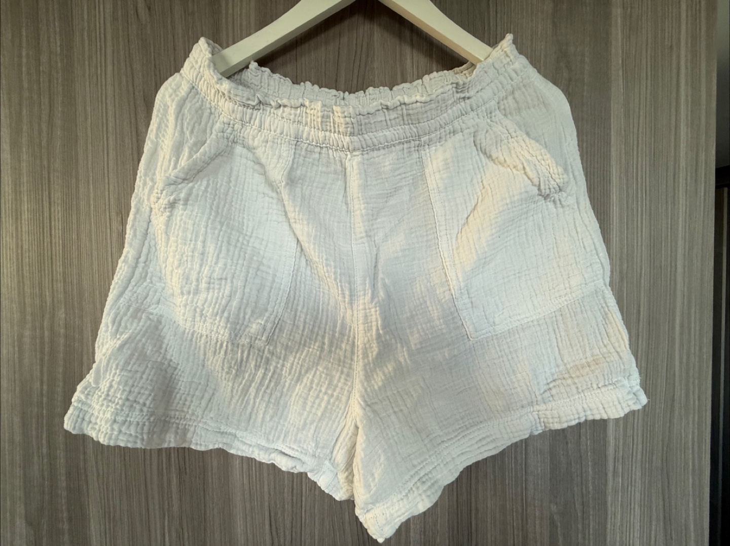 Joe Fresh White Gauze Shorts - Size M