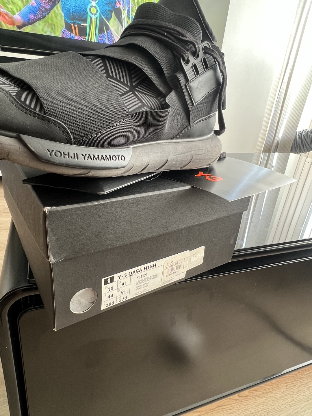 Y-3 Qasa High Sneakers, Size 10 US - photo 2