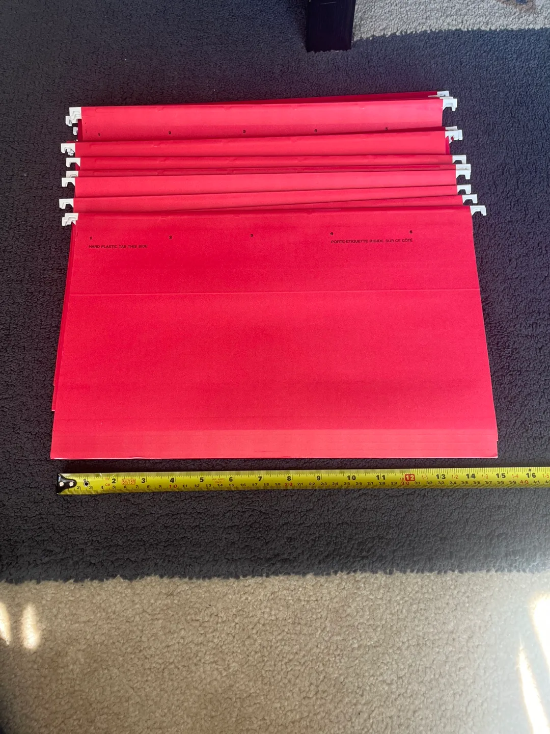 Red Hanging File Folders thumbnail