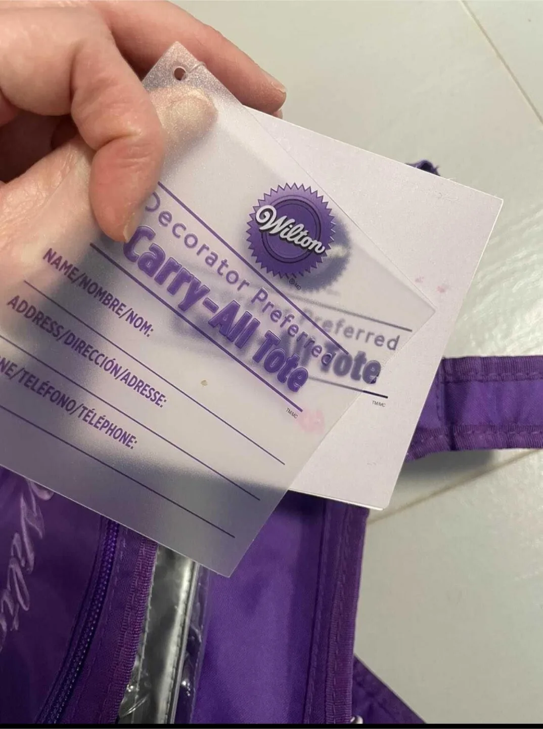 NEW! Wilton Decorator Tote image indicator(3)