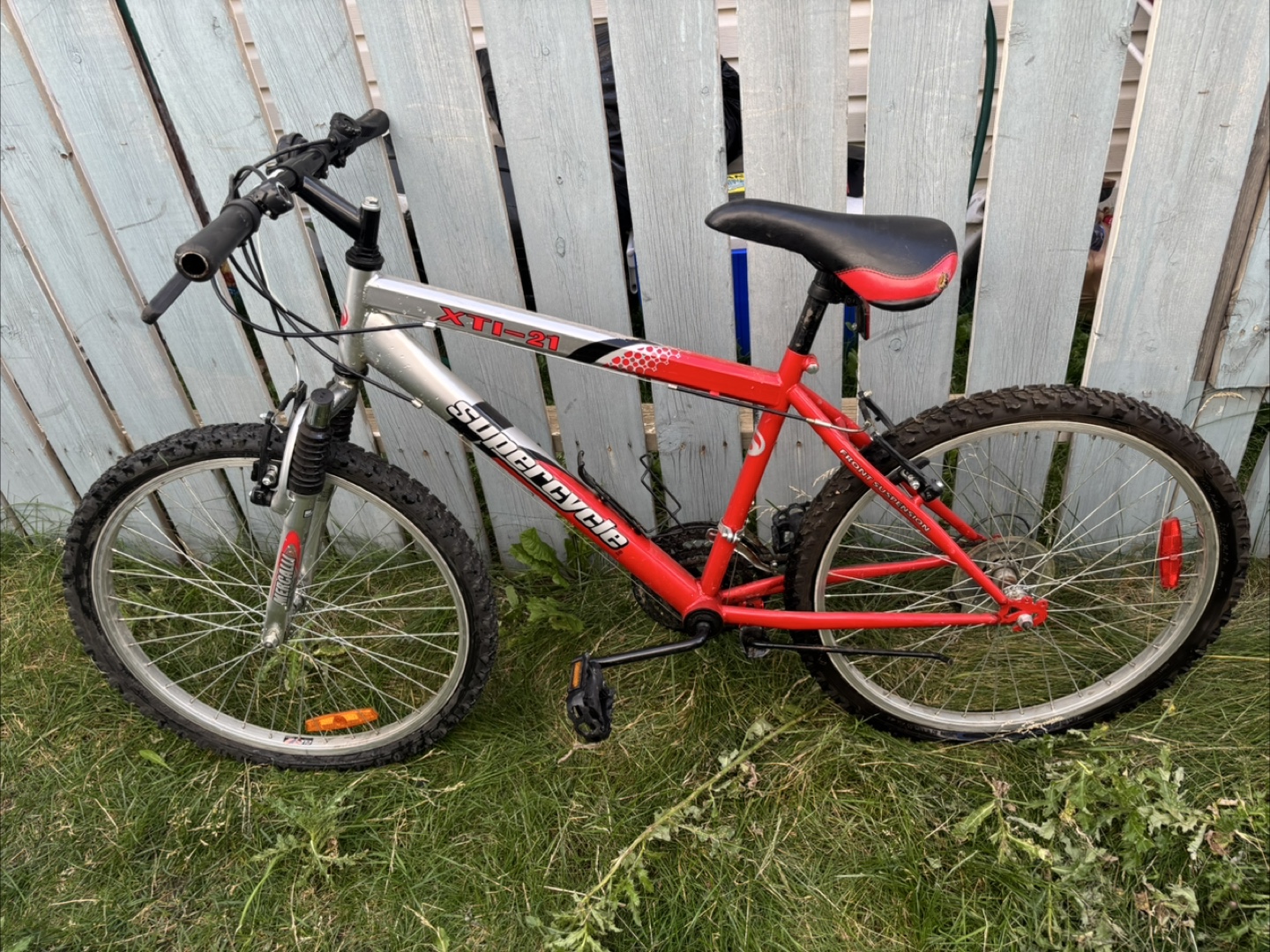 Supercycle XTI-21 Mountain Bike - Red/Silver youth - photo 2