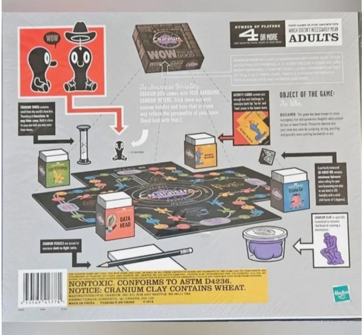 🧡 used Cranium WOW Board Game by Hasbro image indicator(3)