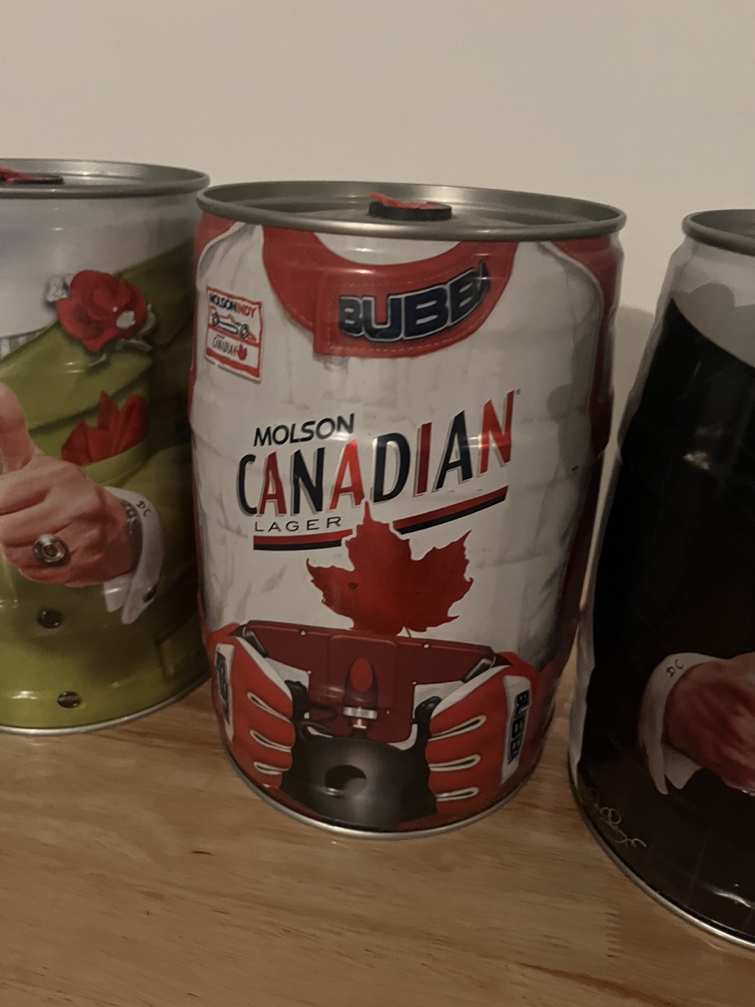 Molson Canadian Lager BUBBA Keg Can - photo 4