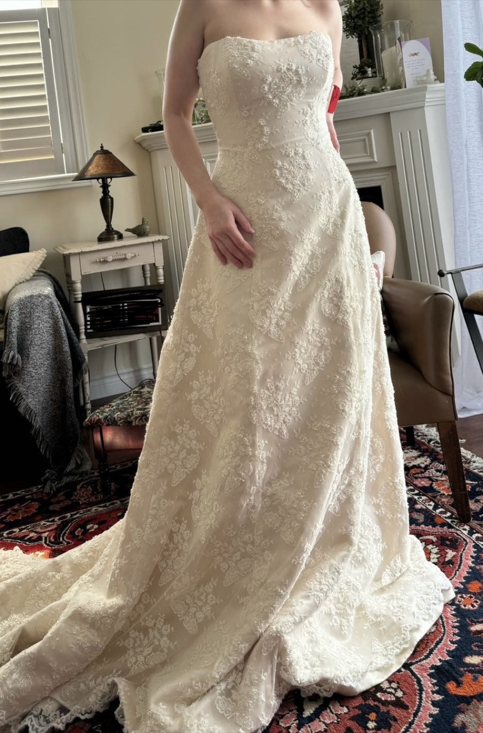 Maggie Sottero strapless wedding gown - photo 3
