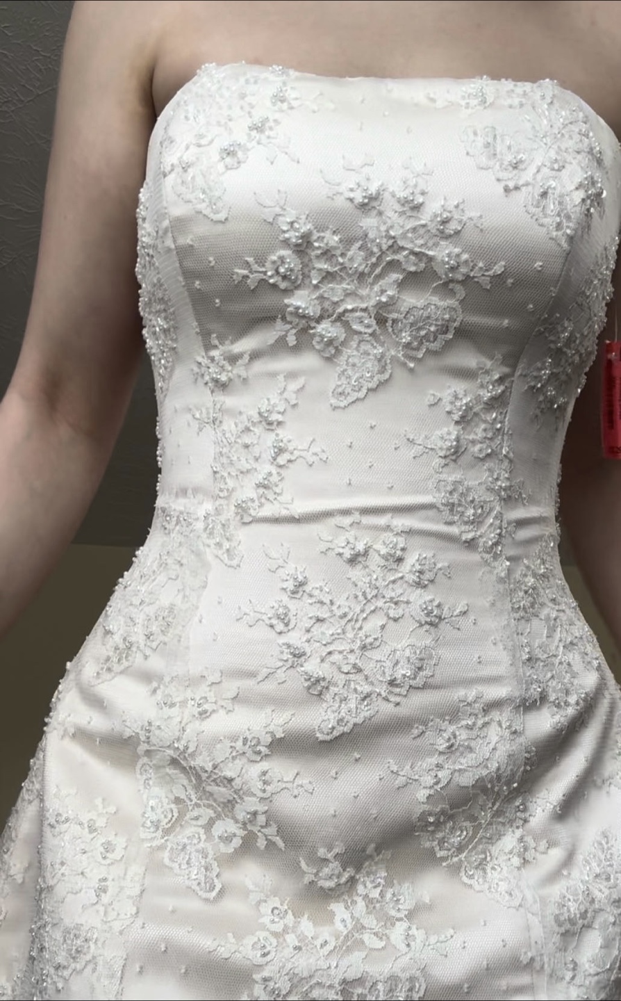 Maggie Sottero strapless wedding gown