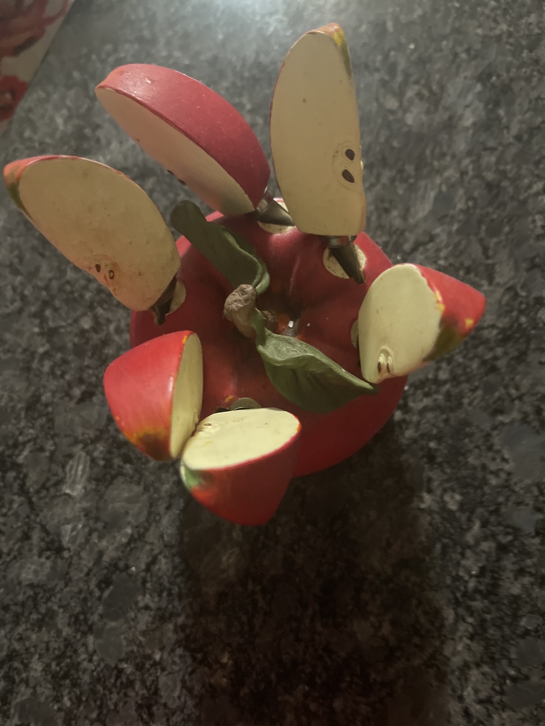 Apple Shaped Cheese Spreader Set