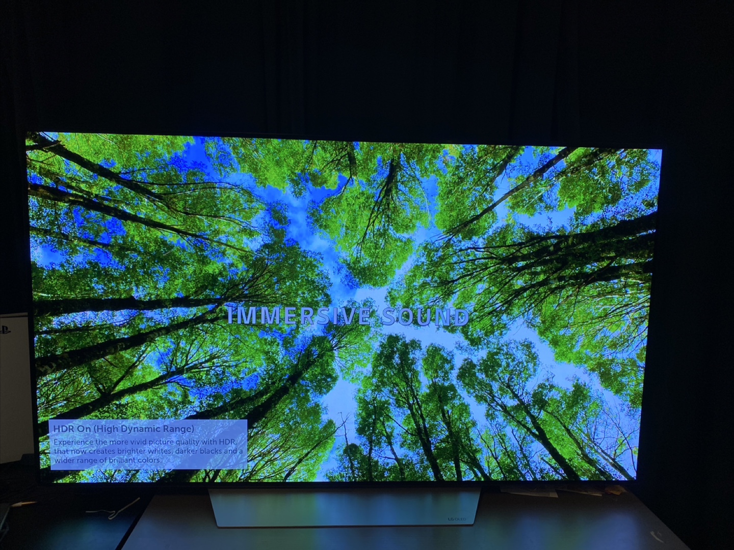 LG OLED65C7P 65" OLED TV with Home Depot box - photo 4