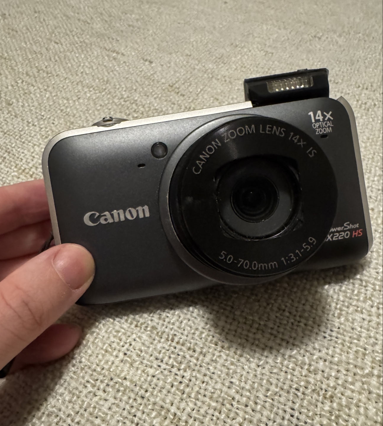 Canon PowerShot SX220 HS 12.1MP Digital Camera - photo 2