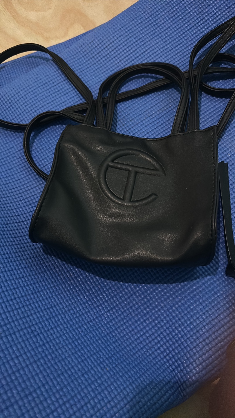 Telfar Small Black Shopping Bag