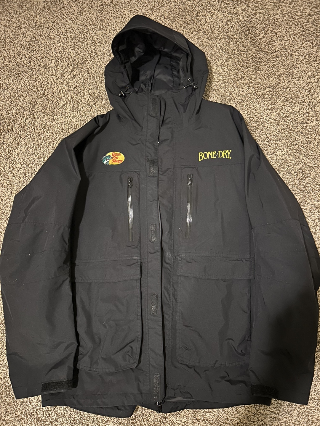 Bass Pro Shops Bone Dry Rain Jacket - Size L
