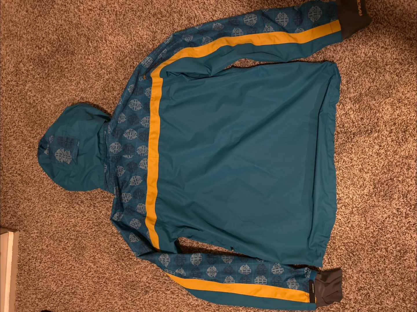 Race Face Cycling Jacket - Teal/Gold image indicator(2)