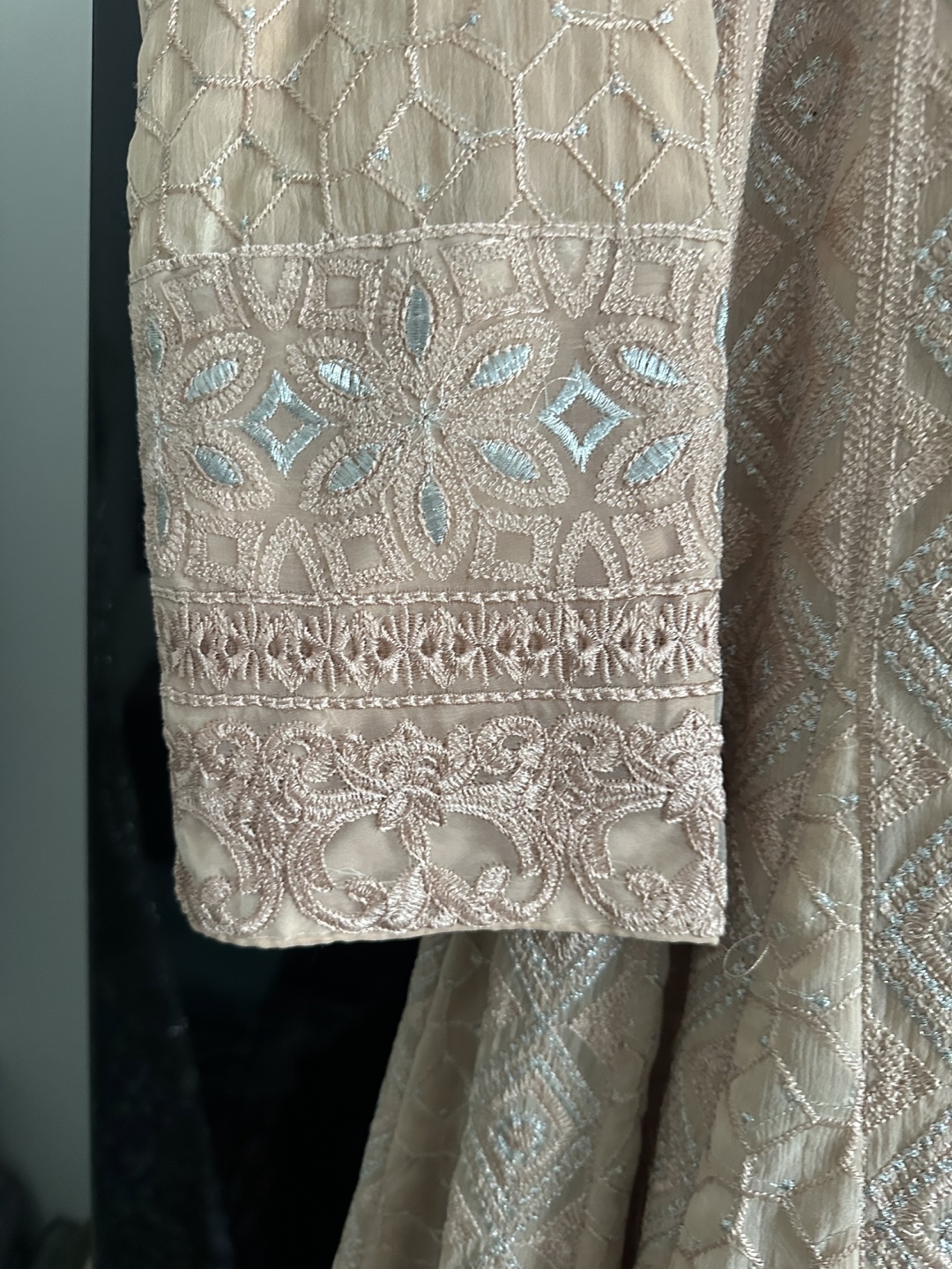 Long dress in peach - photo 5