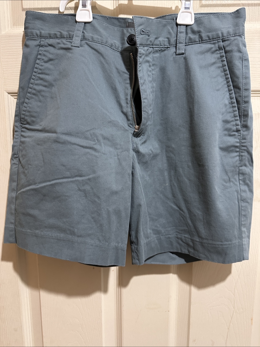 H&M Regular Fit Shorts - Grey, Size 29 - photo 4