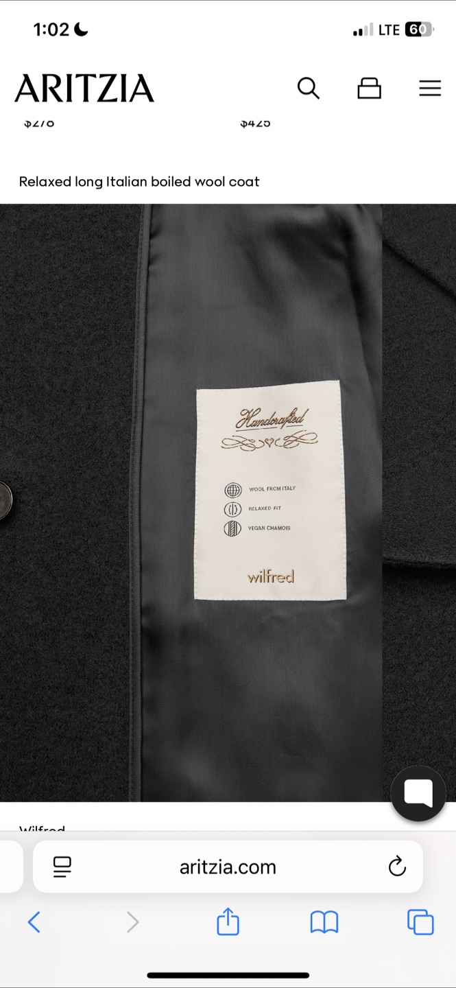 Aritzia Wilfred Wool Coat - photo 4
