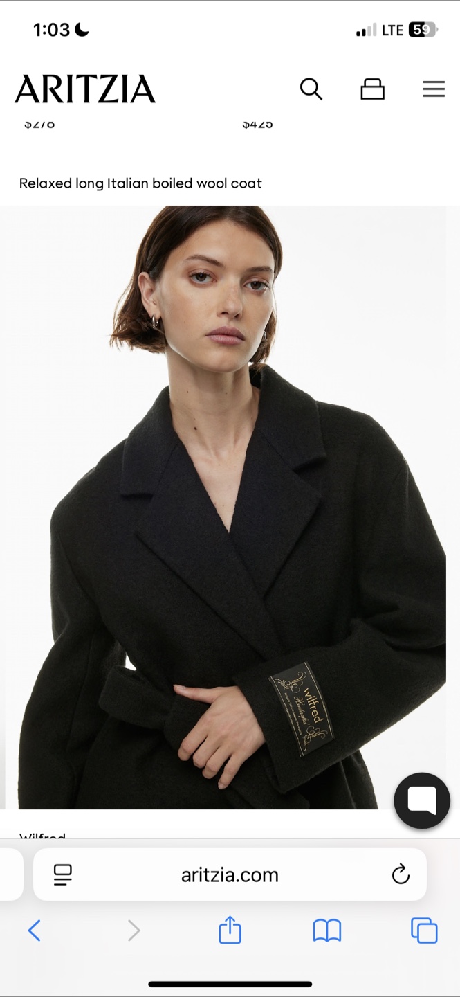 Aritzia Wilfred Wool Coat - photo 5