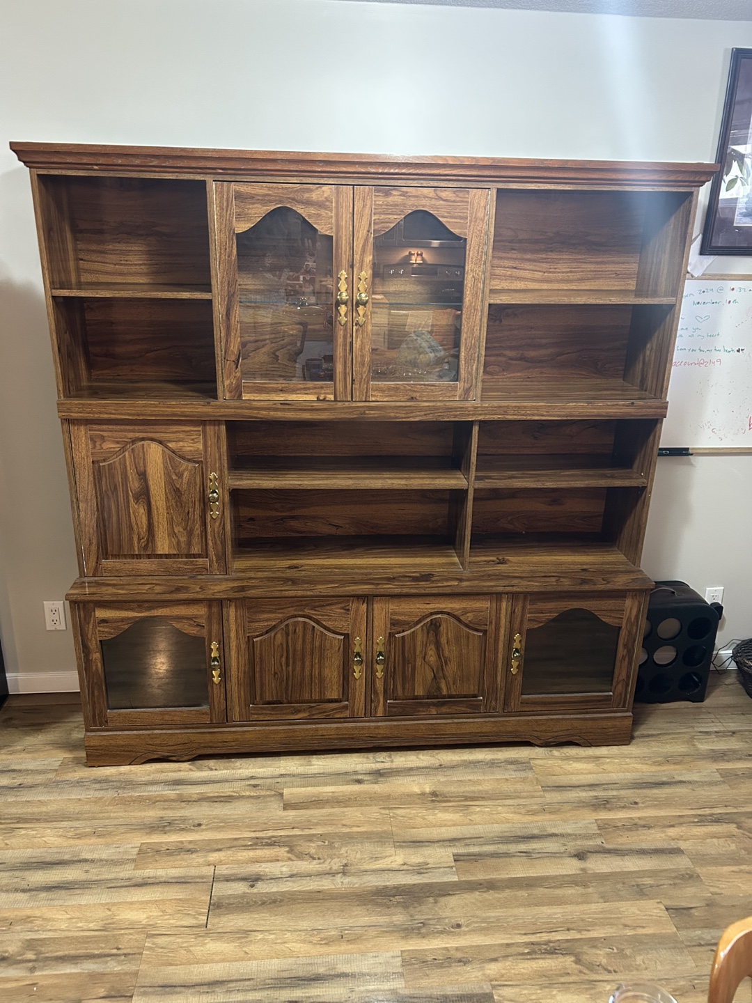 Vintage Wooden China Cabinet - photo 3
