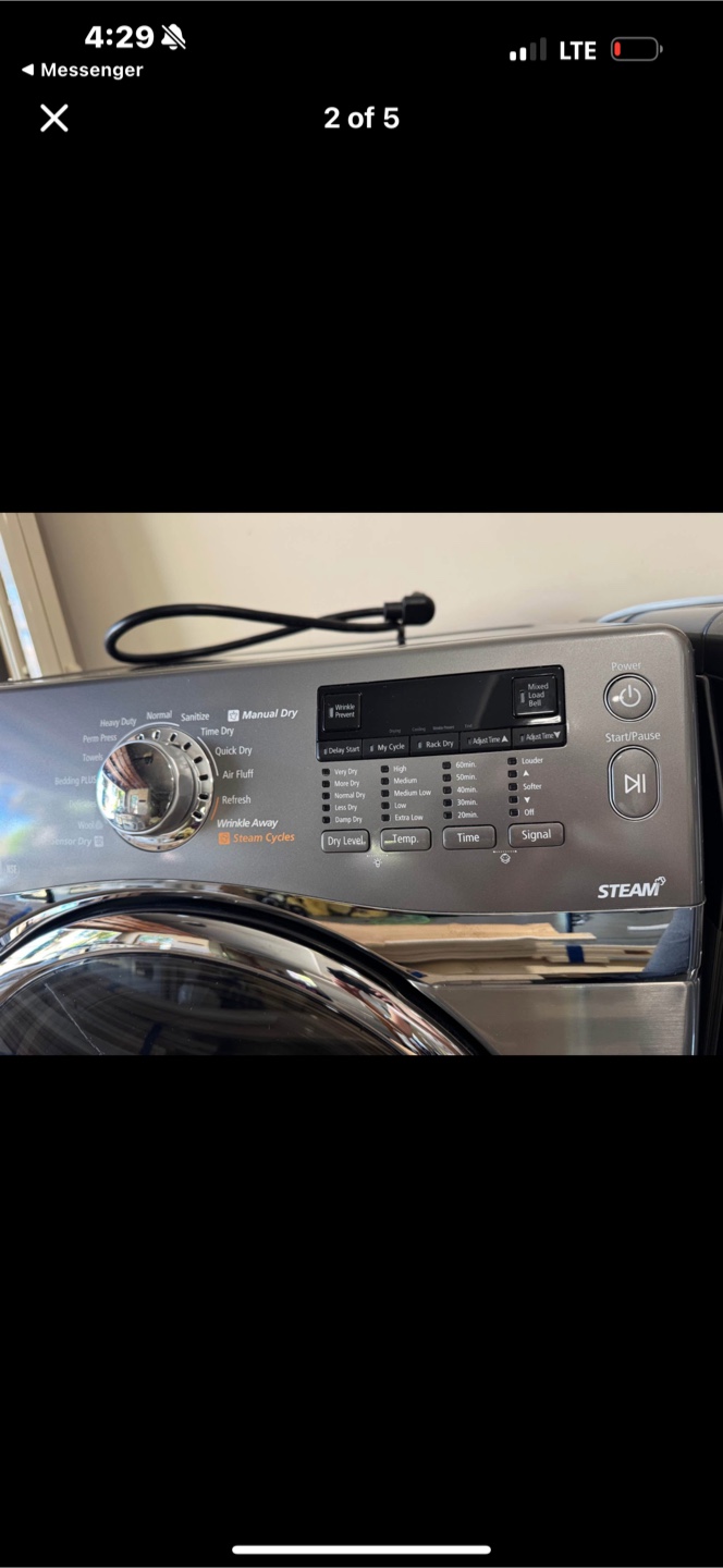 Samsung Steam Washer - photo 2
