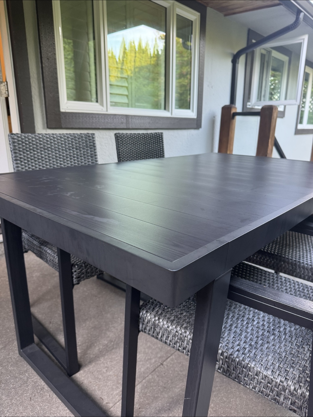 IKEA Outdoor Dining Table + Chairs Set - photo 3