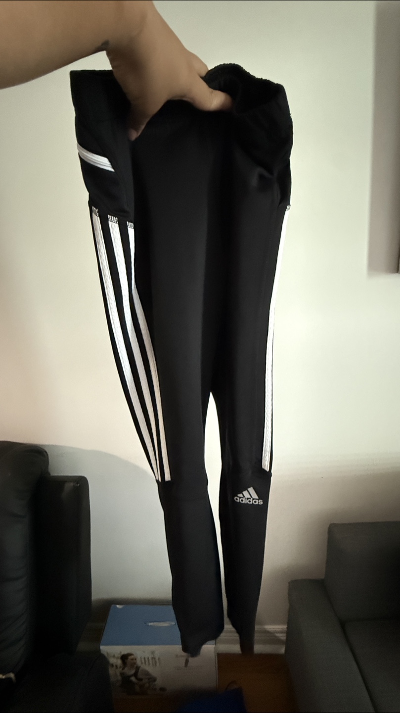 Adidas Black Track Jacket & Leggings - Size S - photo 4