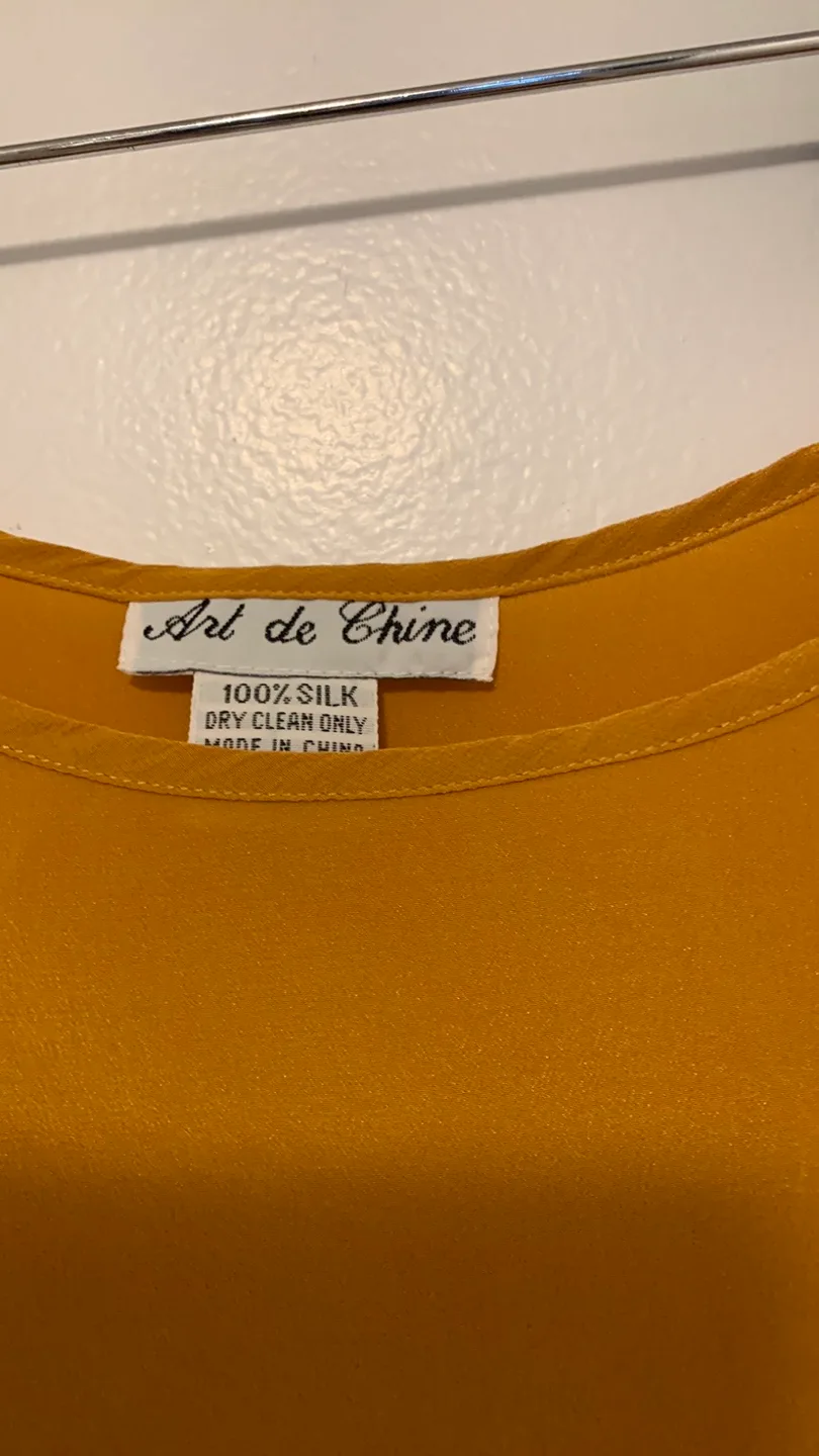 Art de Chine Silk Tank Top image indicator(3)