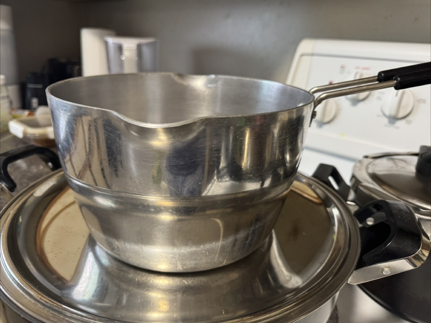 Mix kitchen utensils bowls, containers, pressure cooker, pan - photo 5