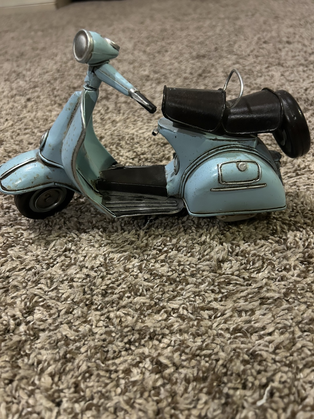 Vespa Scooter Decoration - Blue - photo 3