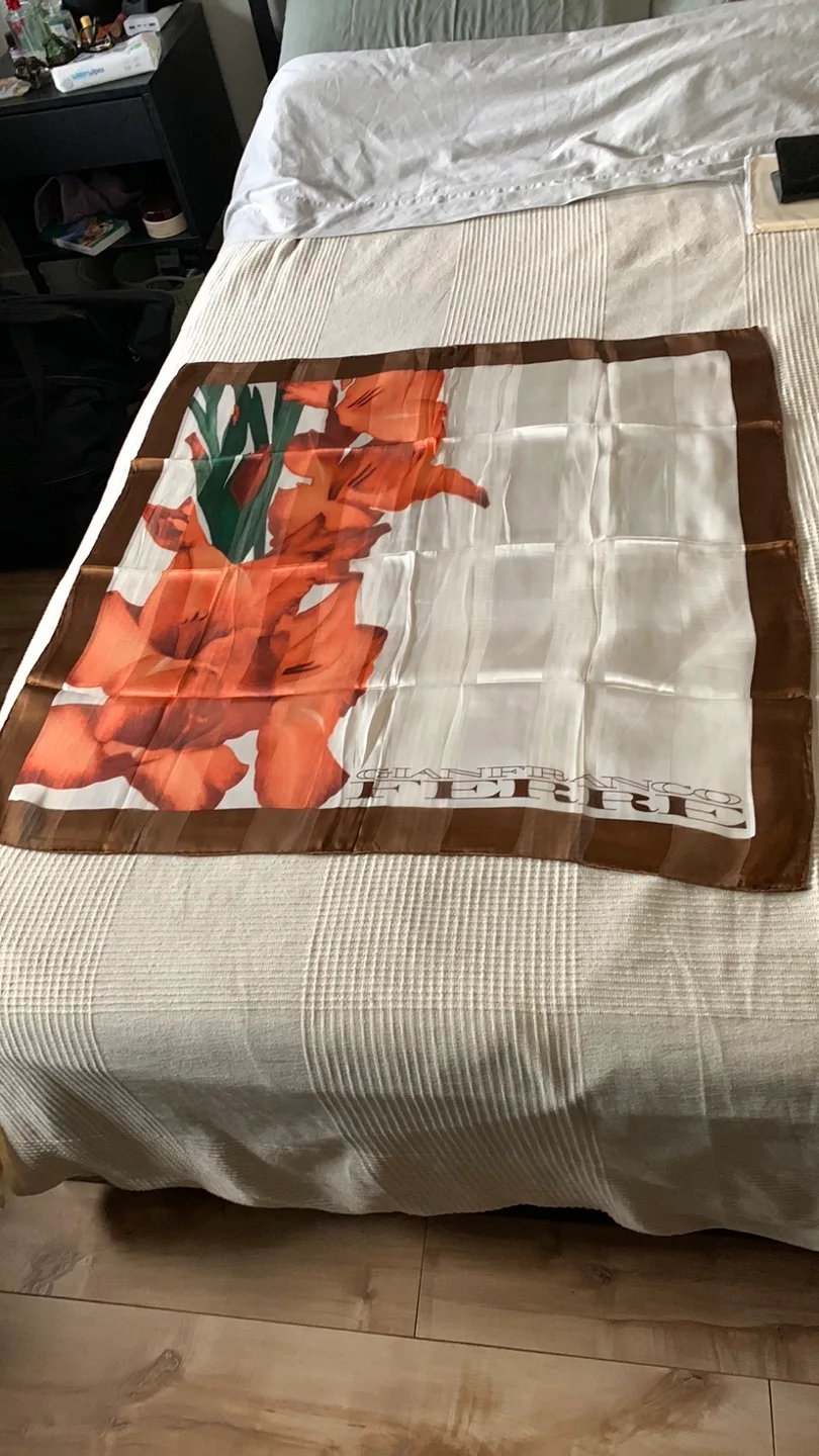 Gianfranco Ferre 100 Silk Scarf image indicator(4)