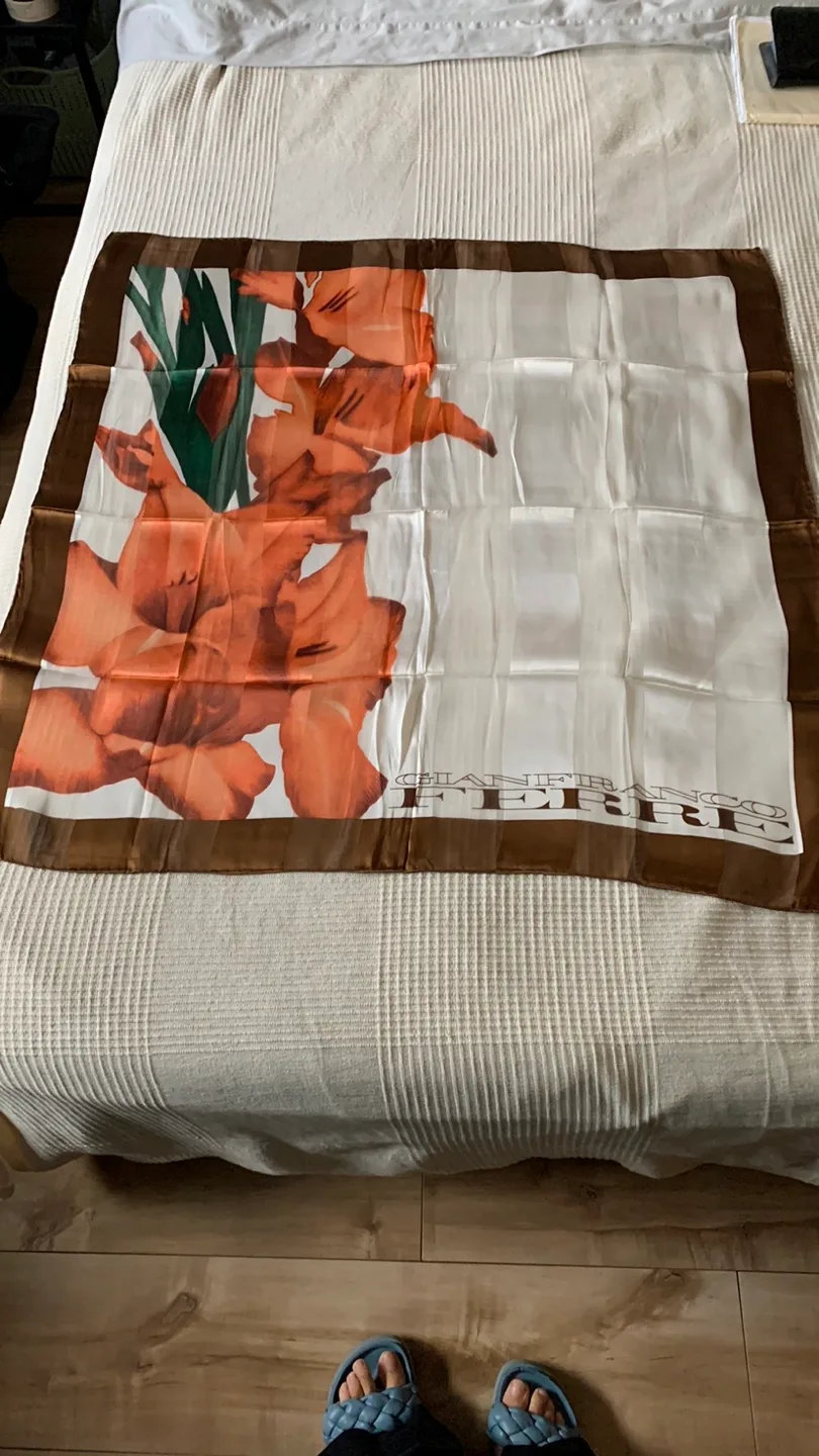 Gianfranco Ferre 100 Silk Scarf image indicator(6)