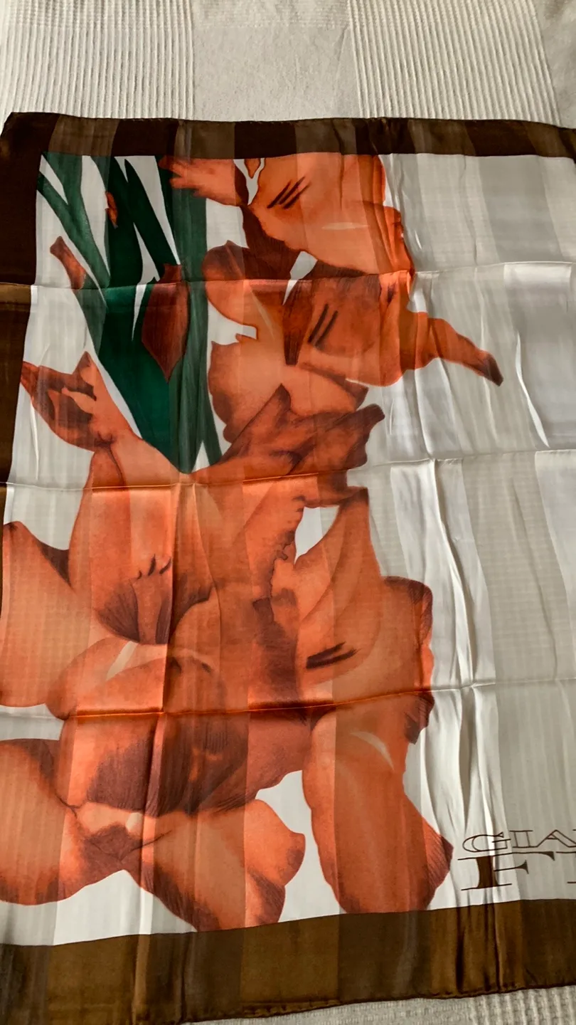 Gianfranco Ferre 100 Silk Scarf image indicator(3)